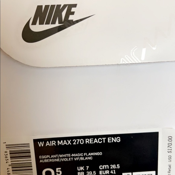 COPY - Air Max 270 React Eng - Picture 5 of 5